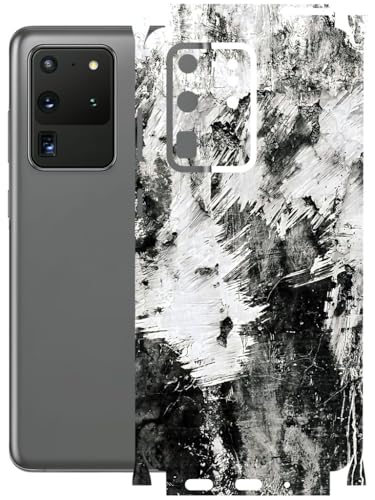 Image of AtOdds - Full Body Back Screen Guard Protector Film - Lamination Wrap Skin Sticker Compatible with Samsung Galaxy S20 Ultra | Scratchproof Matte Finish (Messed)