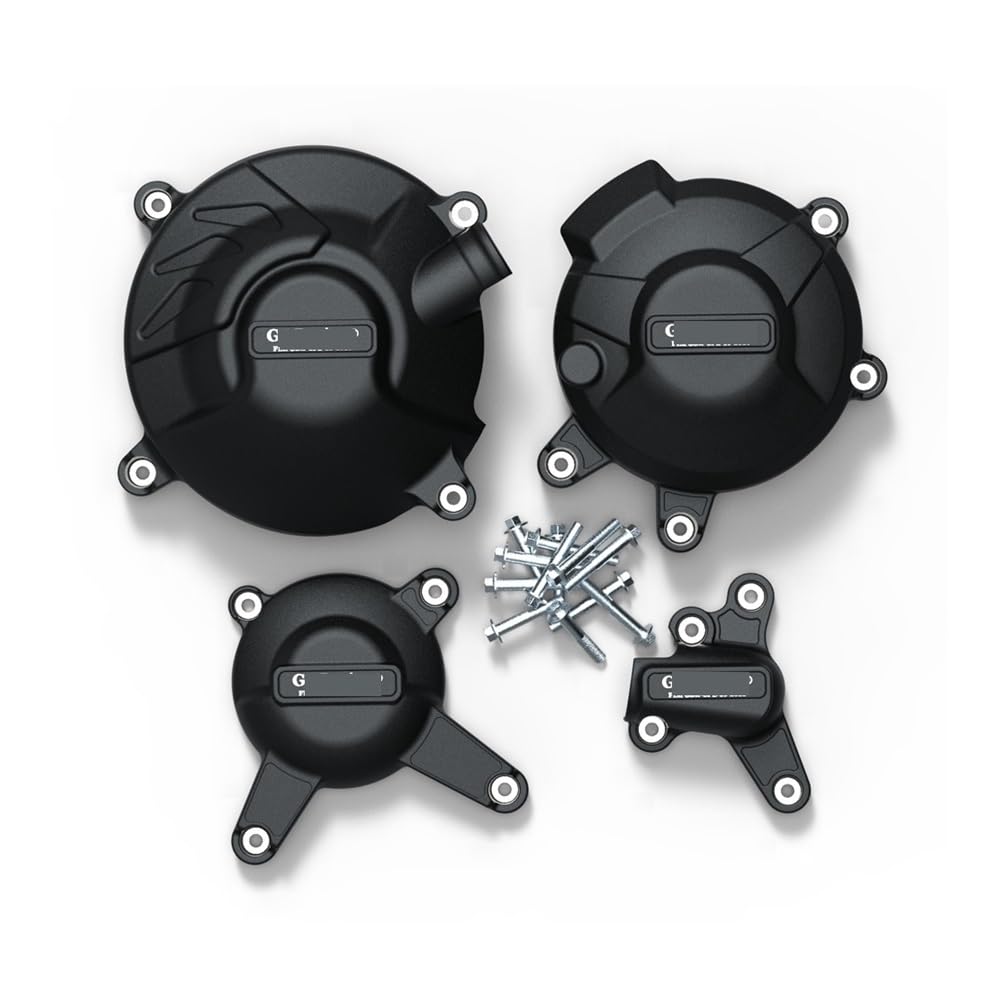 Protector estator de aluminio mecanizado para motor MT09 2014-2020 6