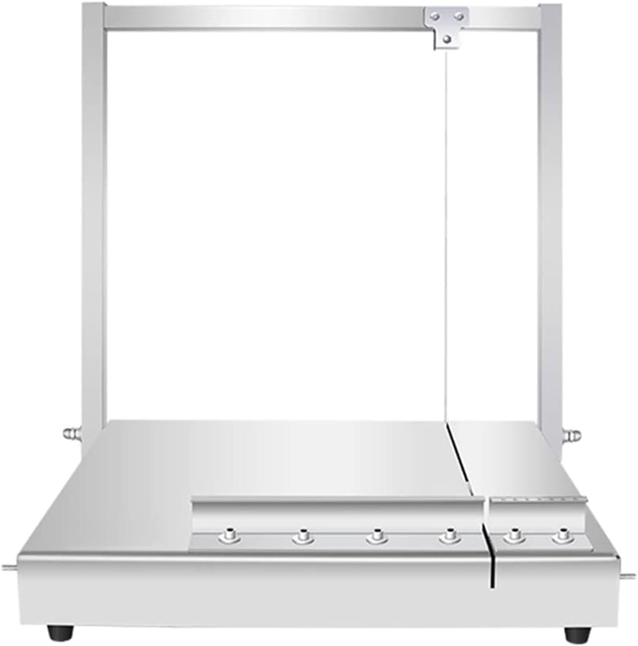 Cheese Cutter with Wire Food Commercial 304 Stainless Slicer Butter Cutting Board Machine Kitchen Cooking Cutter for Cutting Cheese Butter, Silver