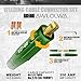 AWLOLWA LC-40 PRO Series Welding Cable Connectors Set (4-Pack) (Green)