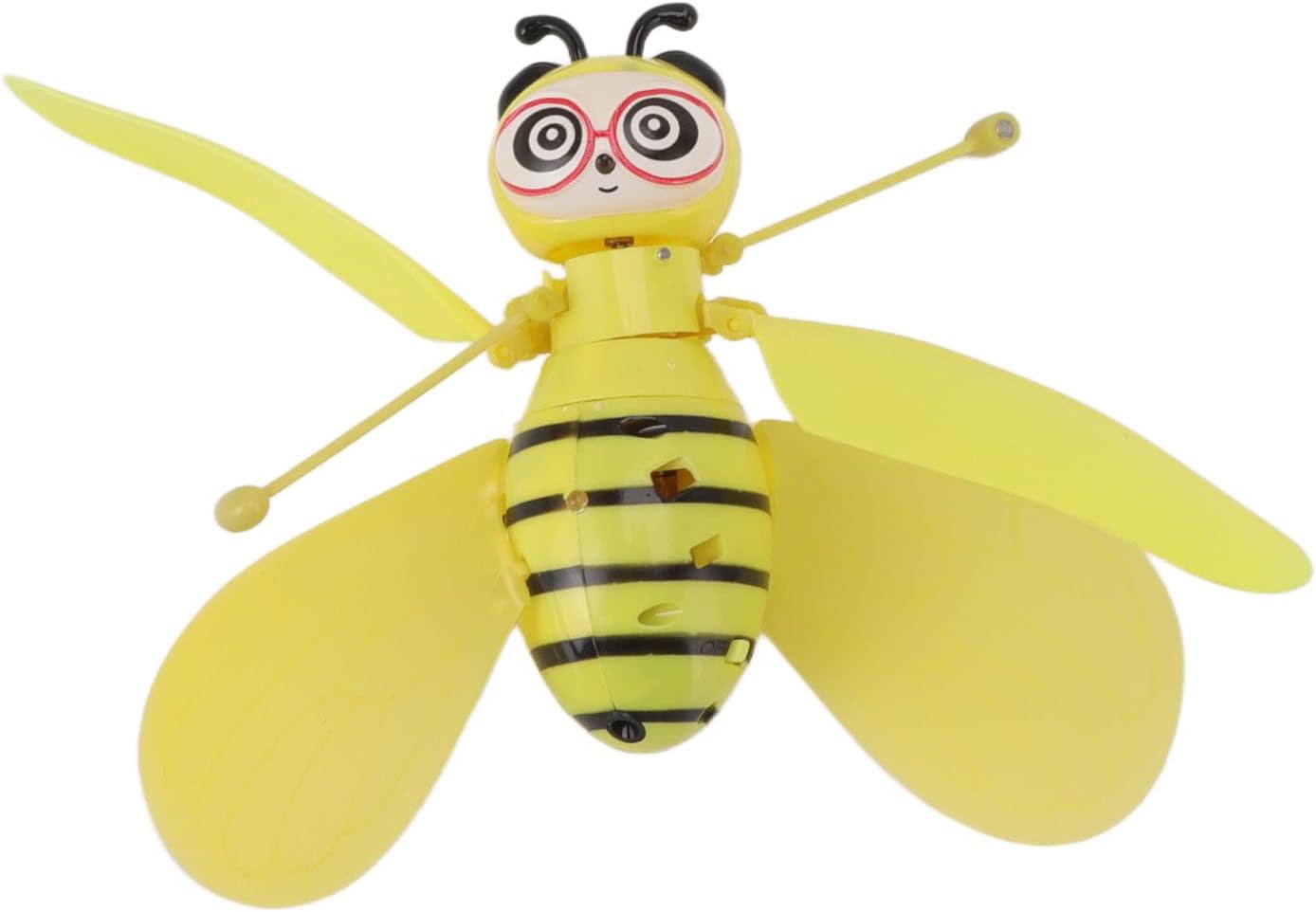 Flying Bee Toys, Intelligent Induction Flying Ball with Automatic Power Off Protection and LED Lights, for Beginners and Kids Indoor Play