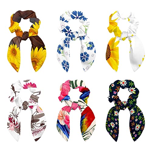 Chouchous cheveux nœud papillon oreilles lapin idée cadeau fille