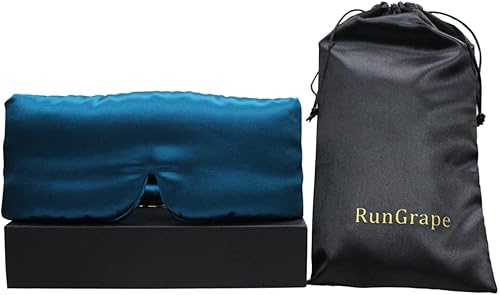 Miniatura 4 de Máscara de ojos 100% seda de morera opaca para dormir para dormir por la noche y siesta de viaje, sombra de ojos suave y ajustable, cómoda venda