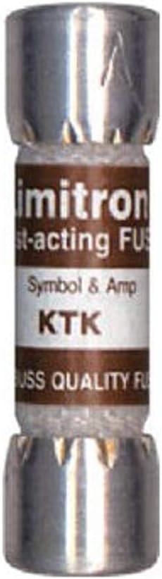 Cooper Bussmann BP/KTK-15 Type KTK Fast Acting Fuse, Carded