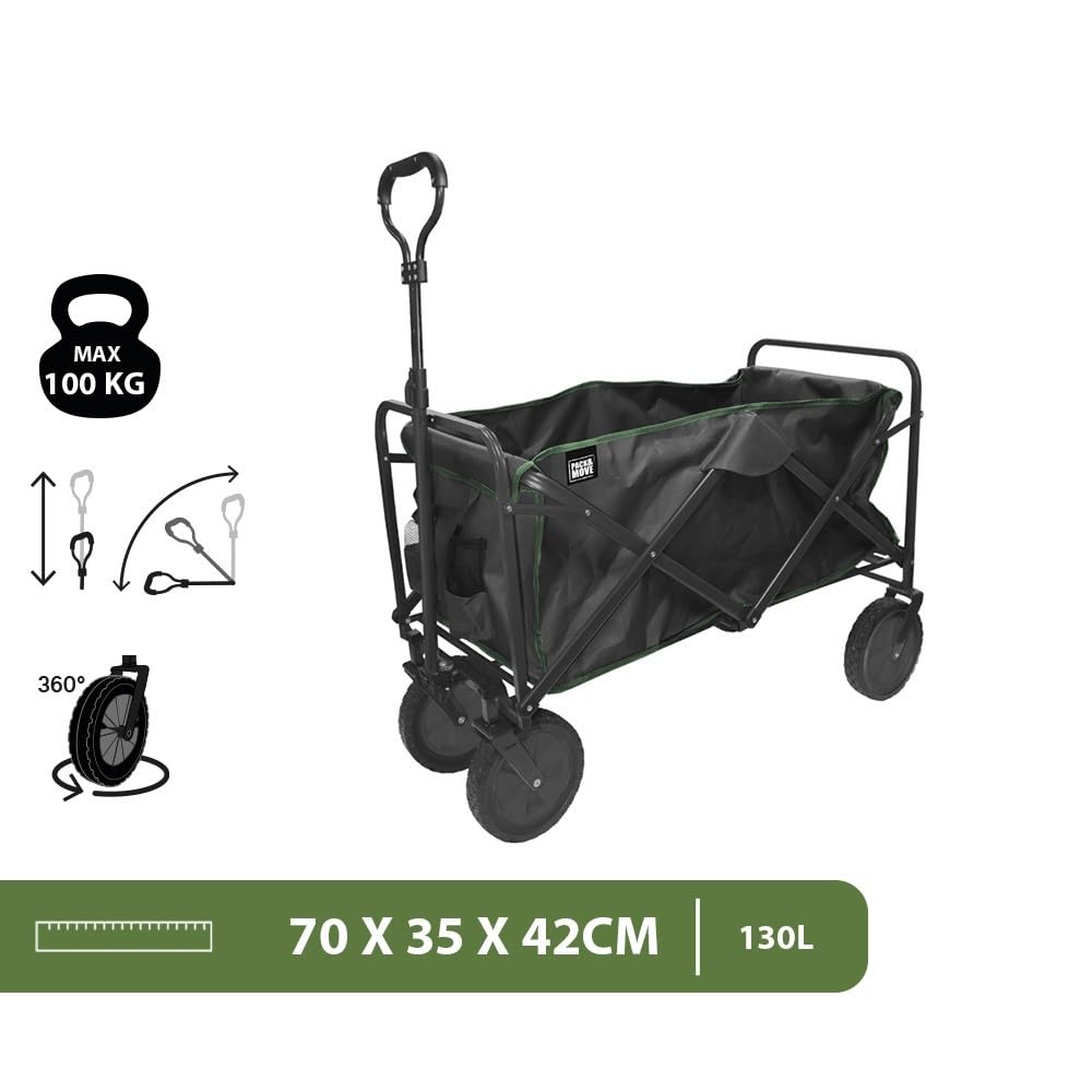 Wielofunkcyjny składany wózek transportowy obciążenie 100 kg