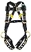 MSA 10162695 Workman Arc Flash Full Body Harness with Back and HIPS Web Loop, Vestype, Tongue Leg Buckle, Belay Loops, X-Large