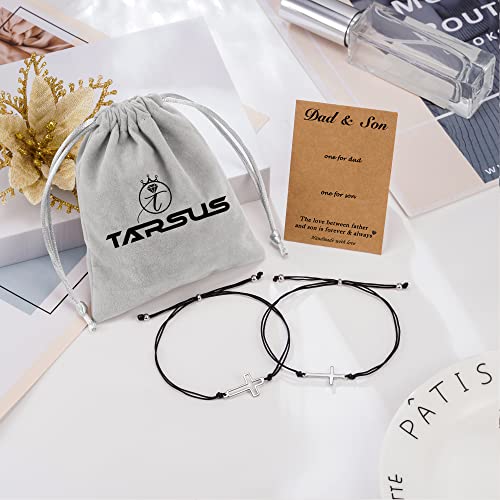 Tarsus Father Son Gifts, Daddy Dad Gifts Bracelets From Son Matching Fathers Day Easter Gifts For Father Son #TOP5