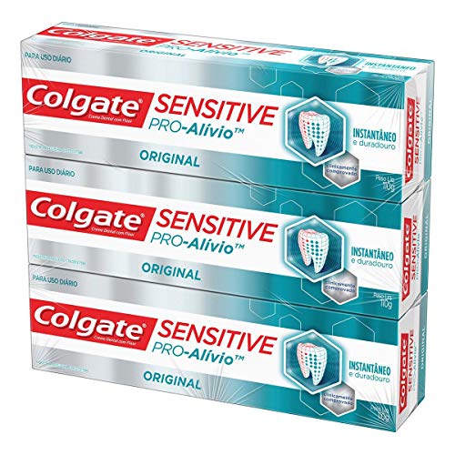 Creme Dental Colgate Sensitive Pro-Alívio 110g 3 unidades