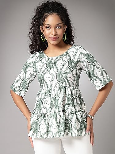 Image of OOMPH! Women's Polyester Regular Fit Shirt