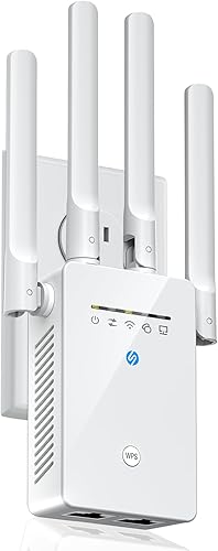 Extensor de señal Extensor WiFi Extendtecc 2024, amplificador de Internet de largo alcance de 10000 pies cuadrados para el hogar, 84% más rápido