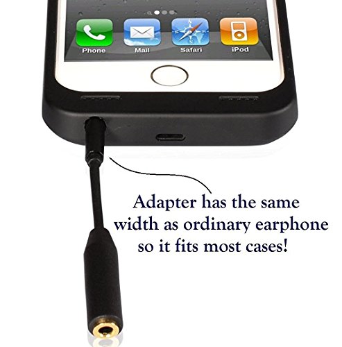 image for Accessonico 3 Pack Headset Audio Jack Extender, 3.5mm Headphone AUX Ex