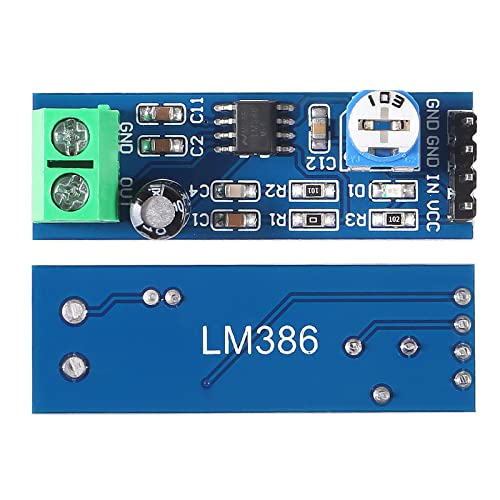 15Pcs Audio Amplifier Module Mini Lm386 Mono Power Amp Module 200 Times Gain Amplifier Board Mono Power Amplifier Hifi Diy #TOP1