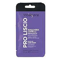Vitalcare | PRO Liscio – Maschera Capelli Disciplinante, per Capelli Crespi, Ribelli e Difficili da Lisciare, con Cheratina e Olio di Avocado, 25 ml