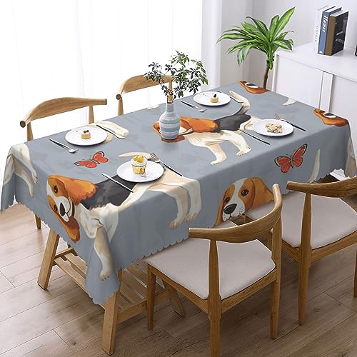 Nappe rectangulaire Beagle infroissable 137 x 183 cm - 3