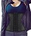 LODAY Waist Trainer Corset Cincher, Body Slimmer Shaper Tummy Control For Women Black (S(3-5 Day delivery), Black)