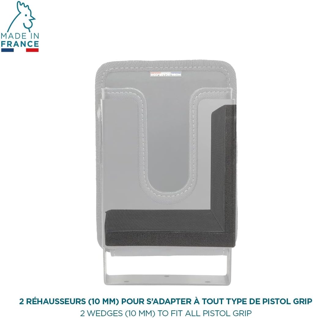 MOBILIS Holster for Pistol Grip Mobile Computers/Scanners to Screw On Wall/Forklift, Easy Access System, Adjustable Angle 45° to 90°, Universal Holder, Carrying & Storage