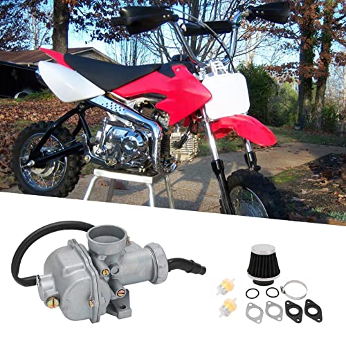 Carburador de motocicleta, substituição universal de carburador pz20 para 50cc 70cc 90cc 110cc 125cc