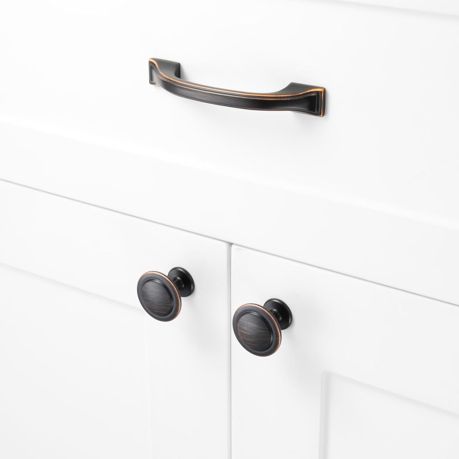 20 Pack 3 Inch Oil Rubbed Bronze Cabinet Pulls Brushed Bronze Cabinet Handles Bronze Kitchen Hardware for Cabinets Drawer Dresser ZP2409 Cupboard Bedroom Closet Bathroom Vanity