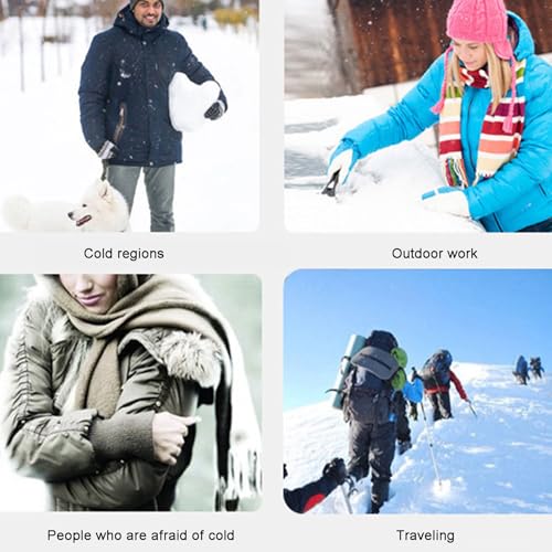 Ensembles de couches de base en coton thermique d'hiver chauffés par USB - 7