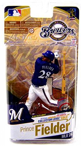 Milwaukee Brewers Mcfarlane 2010 MLB Series 26 Prince Fielder Figures