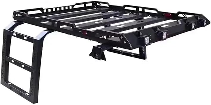 Aluminum/Steel Luggage Rack Cargo Carrier Roof Rack with Ladder