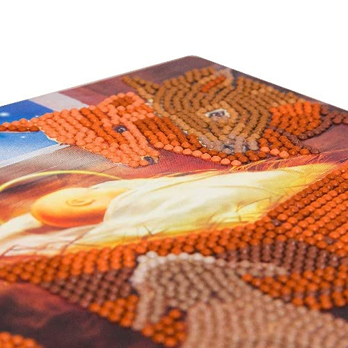 Crystal Art Diamond Painting Card Kit - Baby in a Manger- Create Your Own 7