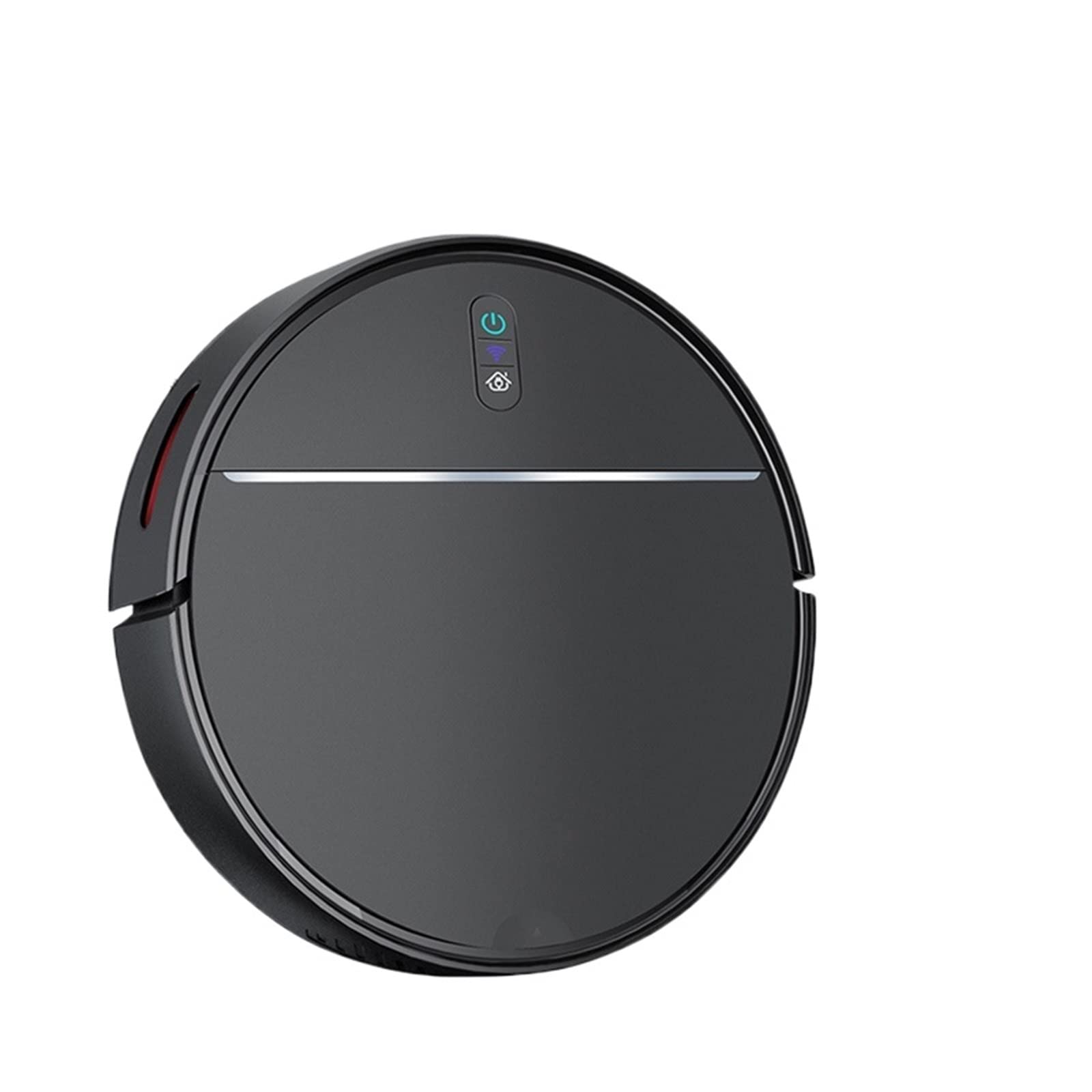DieffematicJQX Odkurzacz automatyczny Robot Odkurzający Sterowanie Głosowe Odkurzanie Mopem Zamiatanie 3w1 Inteligentny Robot Czyszczący Dom (Color : Schwarz)