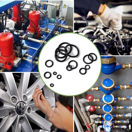Juntas tóricas redondas de goma de nitrilo de 57 mm para aislamiento industrial 4