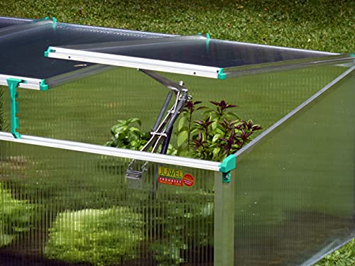 Exaco Biostar 1500-Np Juwel Premium Cold Frame Mini Greenhouse, 59 In. W X 32 In. D X 20 In. H, Clear #TOP1