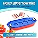 Popular Playthings Magnetic Build-a-Boat High Seas Play Set, Waterproof Floating Bath Toddler Toys, Gifts for Kids Ages 3 & Up - 10 Pieces
