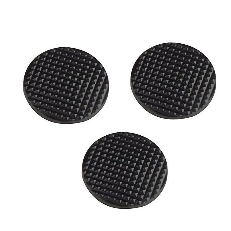 3 tapas analógicas de repuesto para joystick para Sony PSP 1000 1001, accesorios de botón (negro)