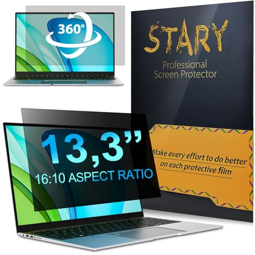 Protector de pantalla portátil de 13,3 pulgadas antirreflejos para Lenovo Samsung con filtro azul