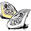 Chrome Housing Clear Lens