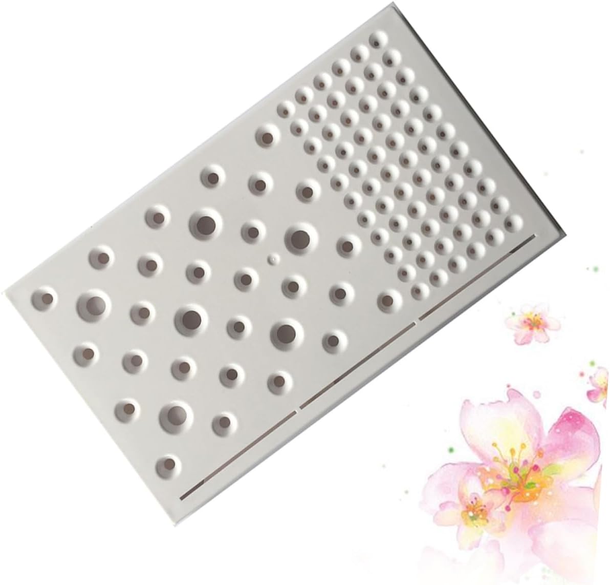 Foldable Fondant Flower Rack, PP Curved Holder for DIY Crafting image 2