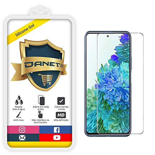 Película de Gel Full Cover de Silicone Flexível Para Samsung Galaxy S20 FE com Tela de 6.5