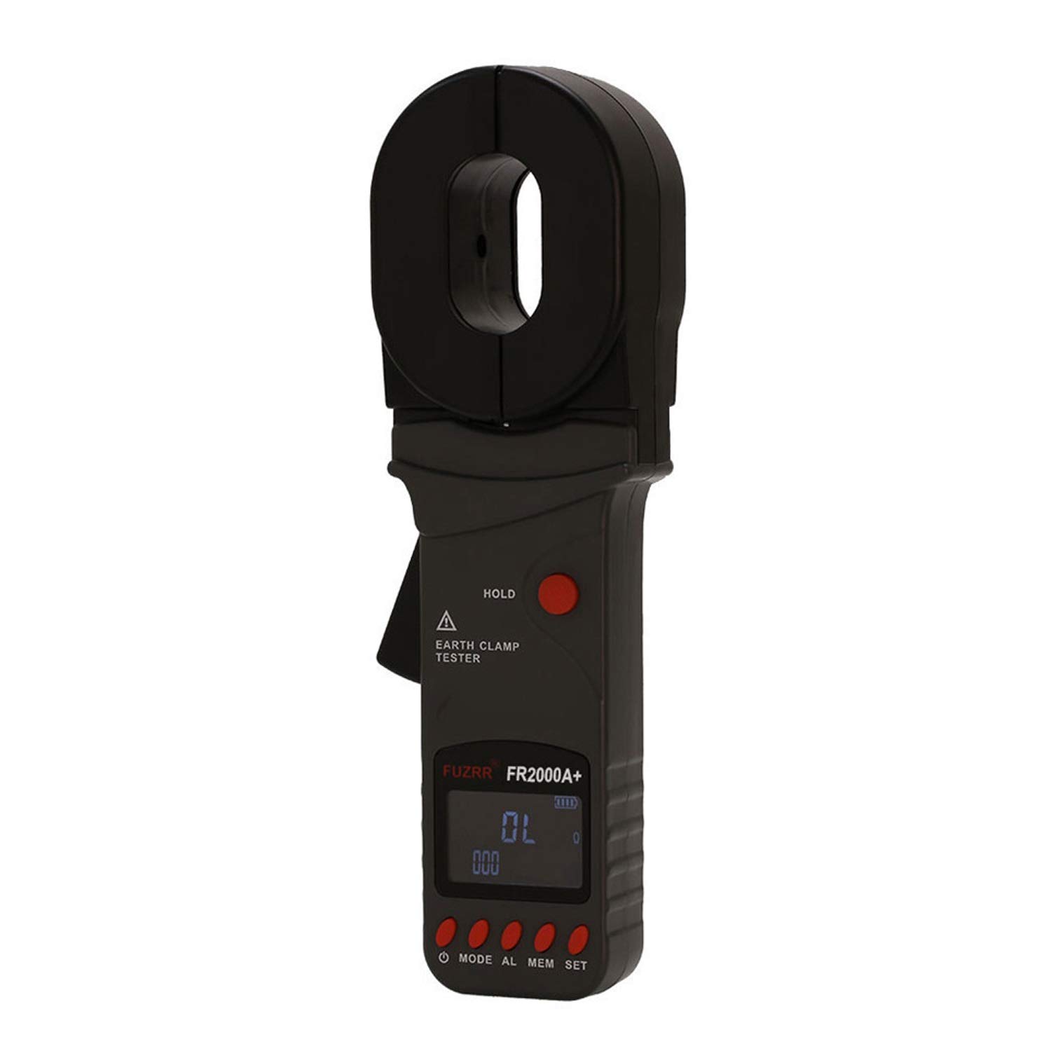 FR2000A + Clamp Erdungsmessgerät mit Schleifenwiderstand Test Range um 200 Ohm
