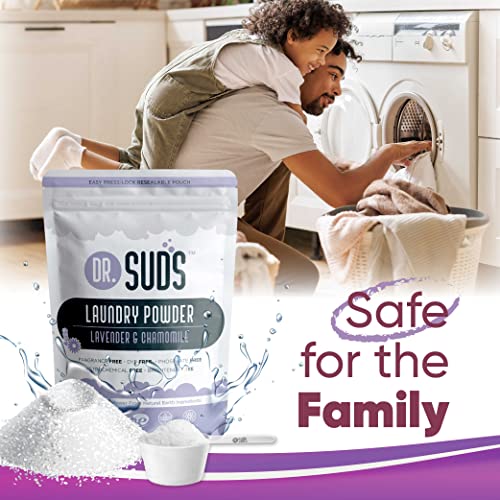 New Dr Suds Natural Laundry Detergent Powder 100+ Loads Lavender Chamomile Made With Natural Earth Minerals #TOP3