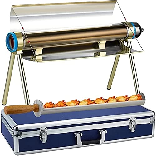 fikujap Forno Solare Grill Solare pentola Solare 3,3 libbre Kit da Cucina Grande Stufa Kit cotturatore per Forno a Forno per Esterni per Esterni