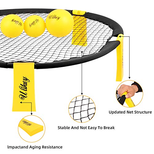 Ulikey Spiele Ball Set, Spieleset Team Games, Smackball, Rasenteam Sportspiel, Mini Volleyball Spielset, Strike Ball… – Bild 3