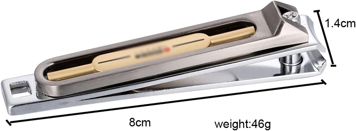 Ingrown Toenail 1 PC Nail Scissors Stainless Steel Nail Clipper Quality Finger Cuticle Clippers Professional Manicure Nail Cutter (Color : 1 pc) (1 Pc)