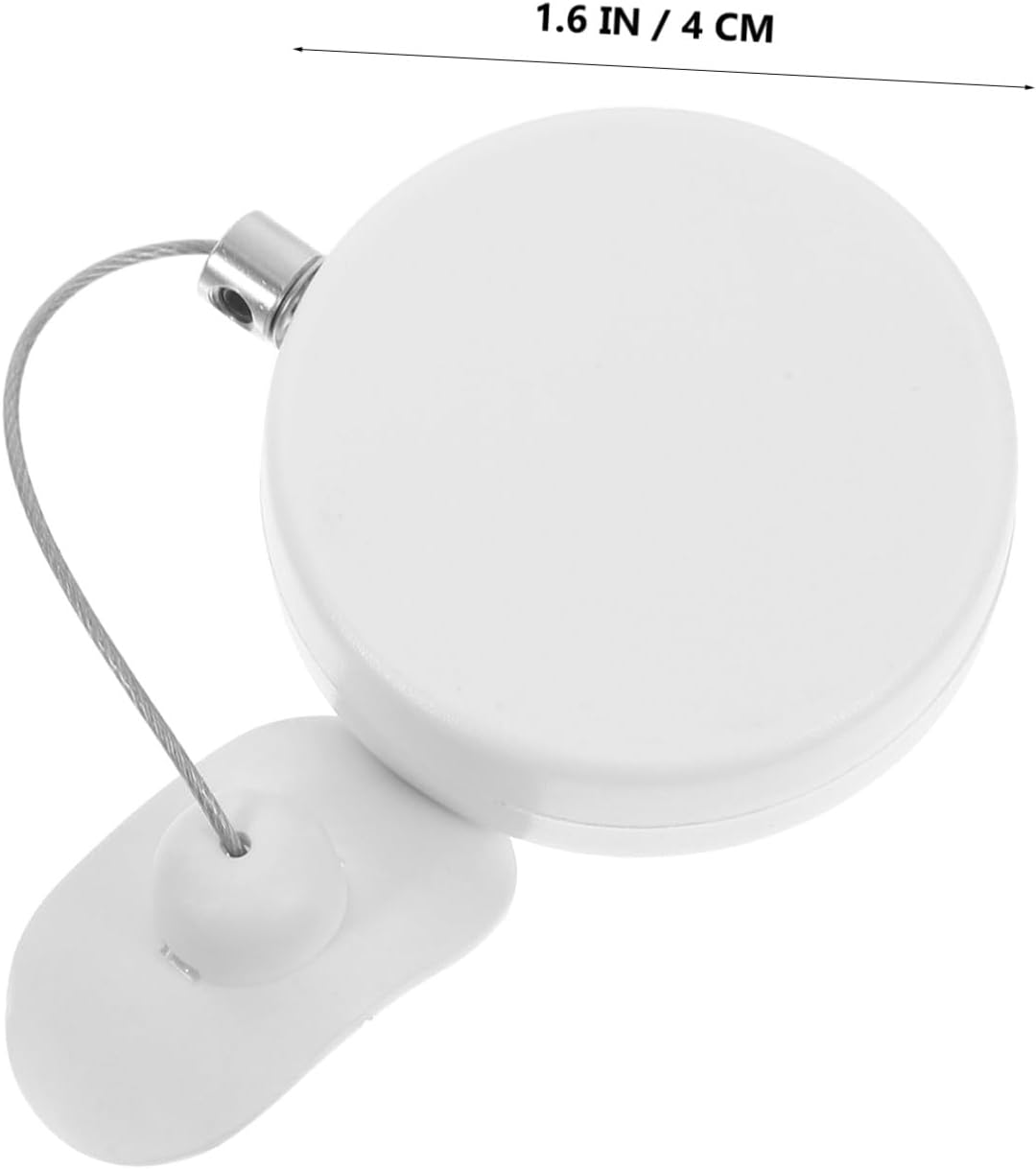 POPETPOP 2Pcs Retractable Security Cable Lock Automatic Theft Steel Wire Lock for Electronics Industrial Use Durable High Strength Design