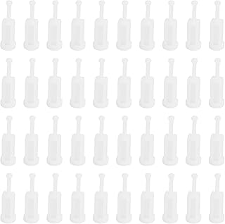 TAODAN 40PCS 36x11mm Paint Filter Gravity Spray Filter, Disposable HVLP Filter, Paint Filter, Disposable HVLP Gravity Feed Paint Strainers Fine Mesh Universal Size Fits Most Gravity Feed Sprayers