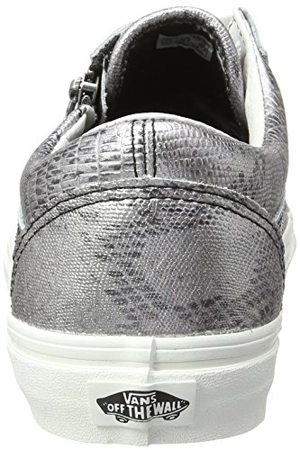 Vans Vans Unisex Adults Old Skool Zip Low-Top Sneakers, Multicolor (Disco Python), 6 UK (39 EU)