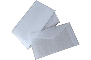 My Scratch Offs - 100 Pack Glassine Envelopes, Your Perfect Lottery Ticket Holder