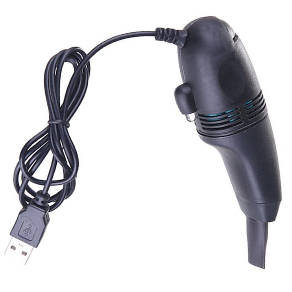 Aspirapolvere Portatile, Mini aspirapolvere Portatile per Tastiera USB, soffiatore per Polvere per Computer Portatile, per Laptop, PC Desktop, Kit di Pulizia per Computer