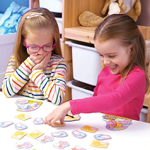 Orchard Toys Unicorn Jewels Colour Matching Game - Unicorn Gifts for Girls and Boys - Mini Travel Games for Kids, Toddlers, Children - Educational toys for 3+ year Olds - 3-7 Year Olds - 2-4 Players - Image 6