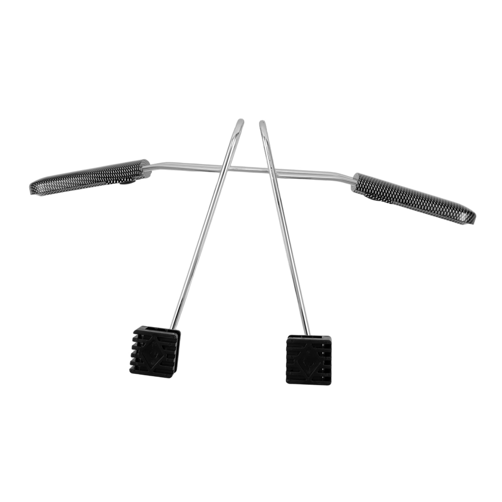 PRETYZOOM Gruccia per Auto in Acciaio Inossidabile, Appendiabiti per Poggiatesta, Salvaspazio, Regolabile 40-52cm, per Viaggi e Camicie
