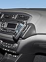 KUDA Handyhalterung passend für Hyundai i20 ab 2014 - Telefonkonsole für Smartphones, Handys, Navi und mehr – Kunstlederkonsole, schwarz, 1745
