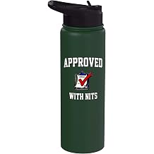 Software Engineer Code Review Approved With Nits Stainless Steel Insulated Water Bottle