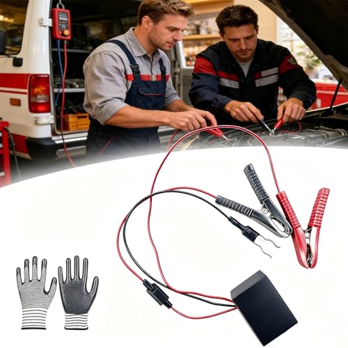 Image of Parasitic Draw Tester, Parasitic Battery Drain Tester with Current Voltage Display Car Relay Testers,Vehicle Battery Leakage Detector for Fault Diagnosis, for Trucks Rv Motorcycle (1 pcs)